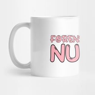 Forensic Nurse Red Mug